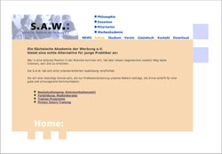 SAW Webseite